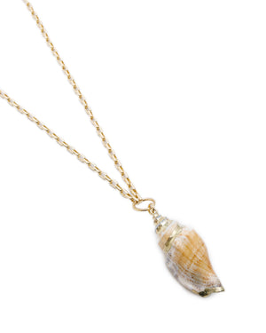 Large Spiral Shell Necklace