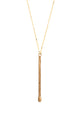CAT LUCK “Ignite” Necklace // Bronze