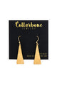 Small Solid Triangle Earrings
