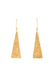 Small Solid Triangle Earrings