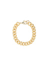 Gold Curb Chain Bracelet
