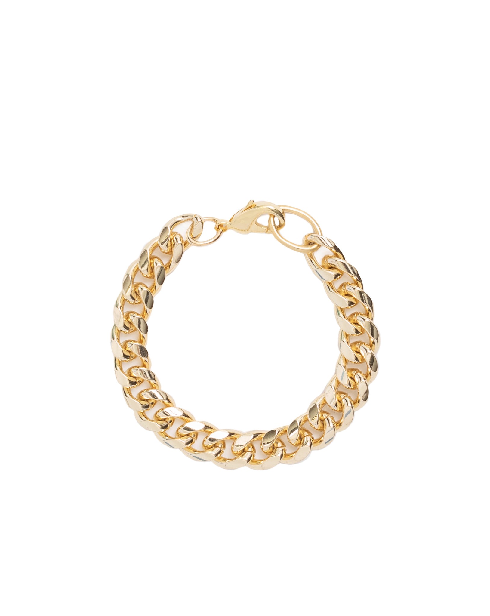 Buy Bold Gold Women Chain Bracelet, Thick Chain Bracelet, Gold Chunky  Toggle Chain Link Bracelet With Large Dangling Heart Charm Online in India  - Etsy