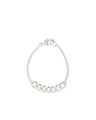 Silver Curb Chain + Rolo Chain Bracelet