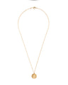 Golden Moon Coin Necklace