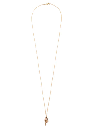 CAT LUCK “To the Point” Necklace // Bronze