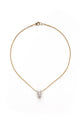 Freshwater Pearl Necklace on Gold Chain