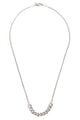 Tiny Silver Curb Chain + Rolo Chain Choker