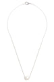 Freshwater Pearl Necklace on Silver Chain