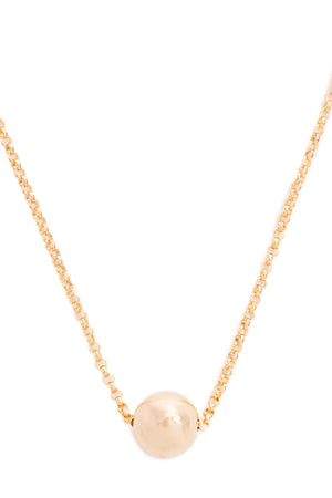 CAT LUCK Small 14K Gold Fill Orb Necklace