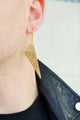 Asymmetrical Triangle Earrings