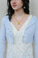 Golden Queen Bee Necklace